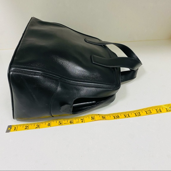 Prada Leather Large Tote. Black Leather inside zip pocket. Like new. - Picture 8 of 12